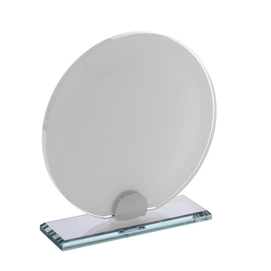 Apaļš stikla foto rāmis